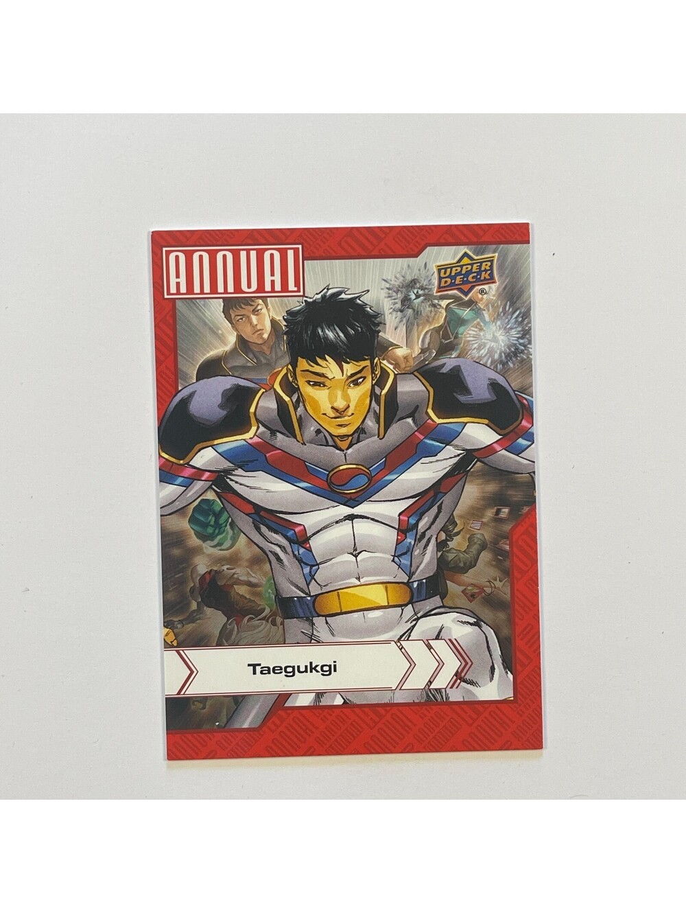 2022-23 Upper Deck Marvel Annual #90 Taegukgi Card
